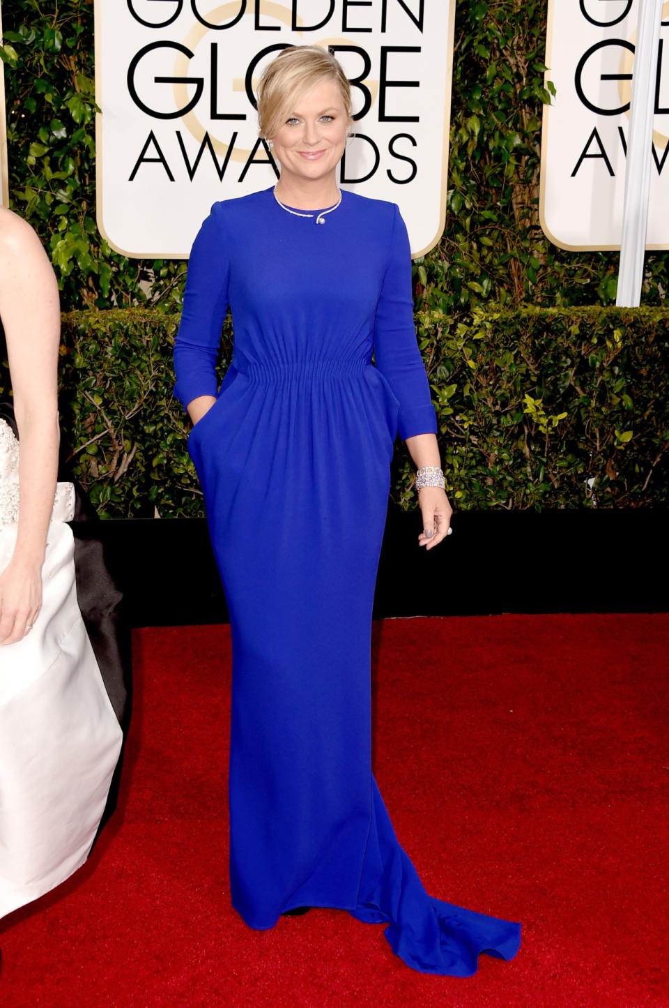 True Blue: Amy Poehler in Stella McCartney