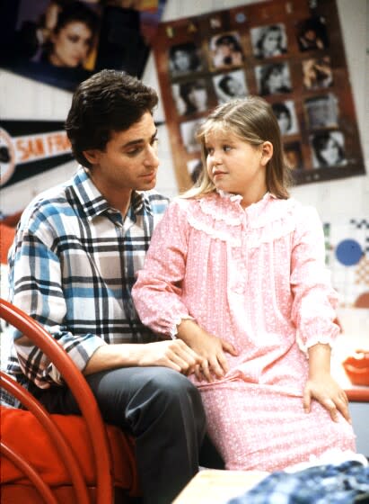 (Bob Saget) introduced a father/daughter day to spend time with D.J. (Candace Cameron), Stephanie and Michelle