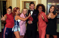 <p>Prince Charles with the Spice Girls, 1997 (PA) </p>