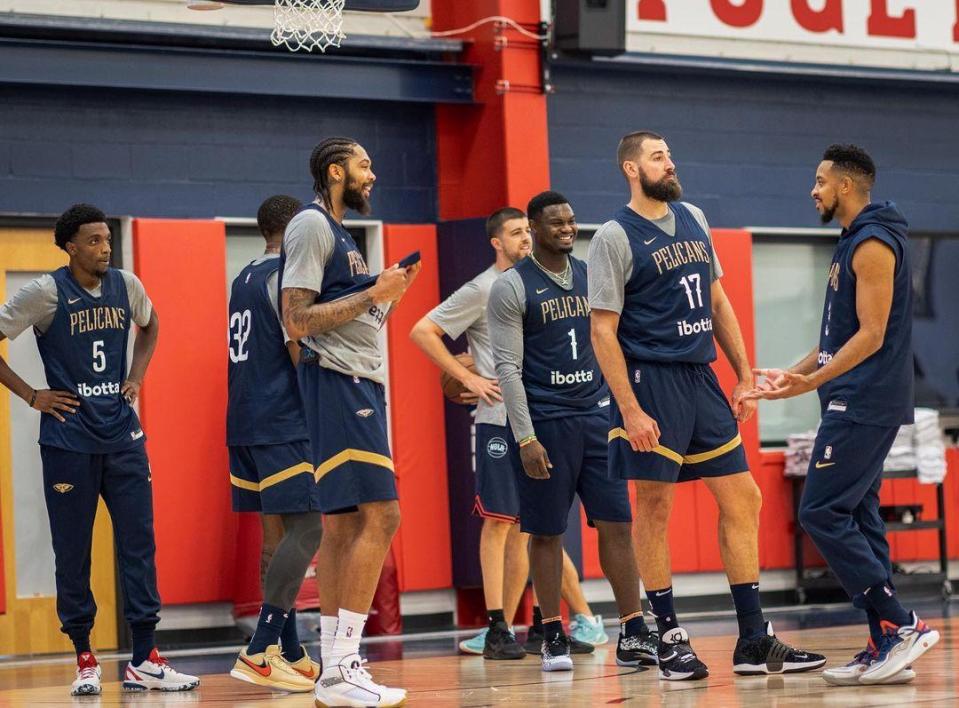 外界預期萊恩能夠靠著精準外線補上鵜鶘缺口。（圖／翻攝自New Orleans Pelicans IG）