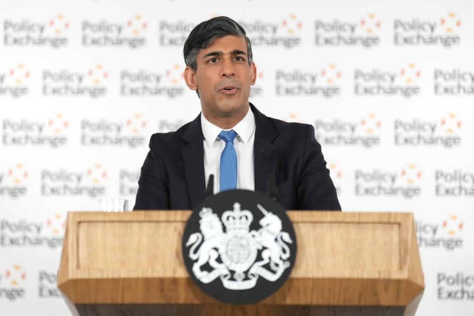 Rishi Sunak is gearing up for the upcoming election (Getty)
