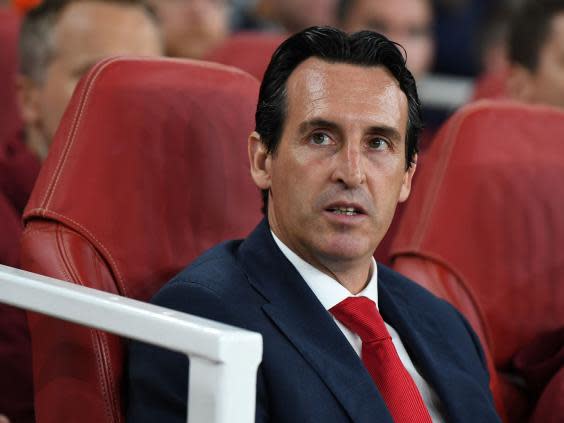 Emery is dealing with a defensive injury crisis at Arsenal (Getty)