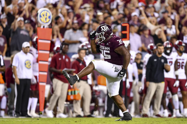 Dane Brugler list Texas A&M DT McKinnley Jackson as an 'underrated' 2024  NFL Draft prospect