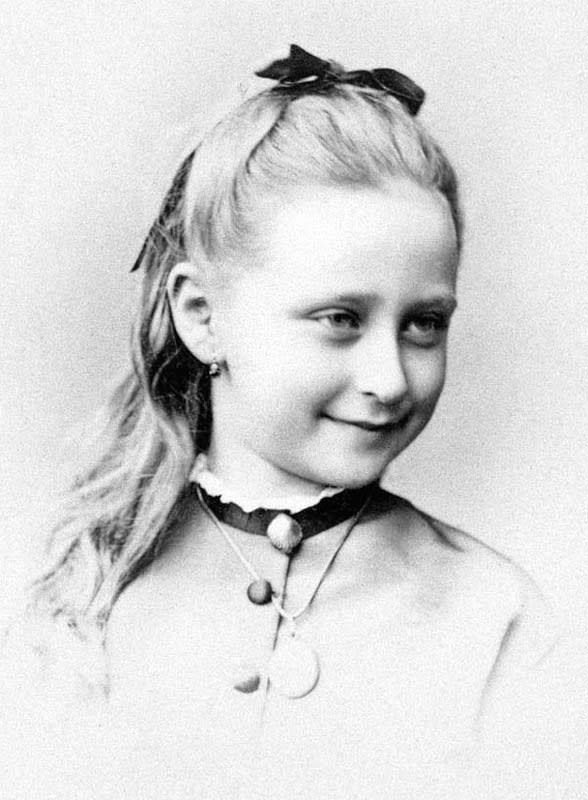 Ella de Hesse de niña 