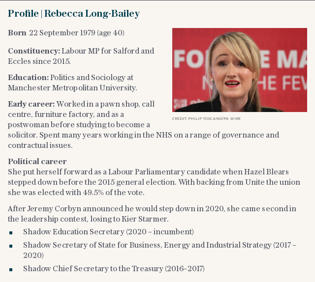 Profile | Rebecca Long-Bailey