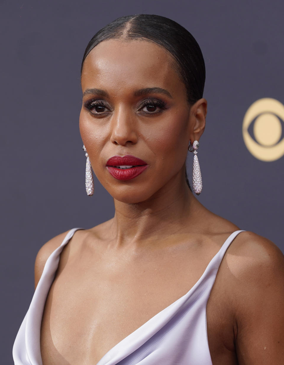 Kerry Washington arrives at the 73rd Primetime Emmy Awards. - Credit: Chris Pizzello/Invision/AP