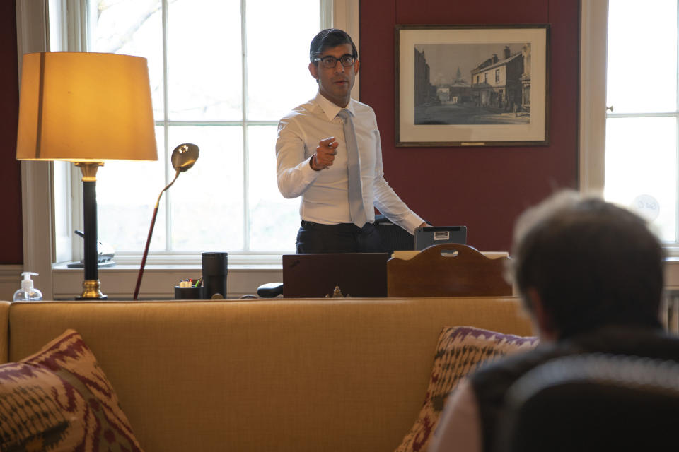 Rishi Sunak gave his spending review speech on Wednessday. Photo: HM Treasury / Simon Walker.