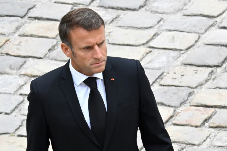Emmanuel Macron is struggling to find new momentum without a majority in parliament (Bertrand GUAY)