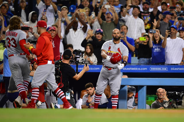 Dodgers pregame: Albert Pujols tribute and speech to Dodger Stadium 