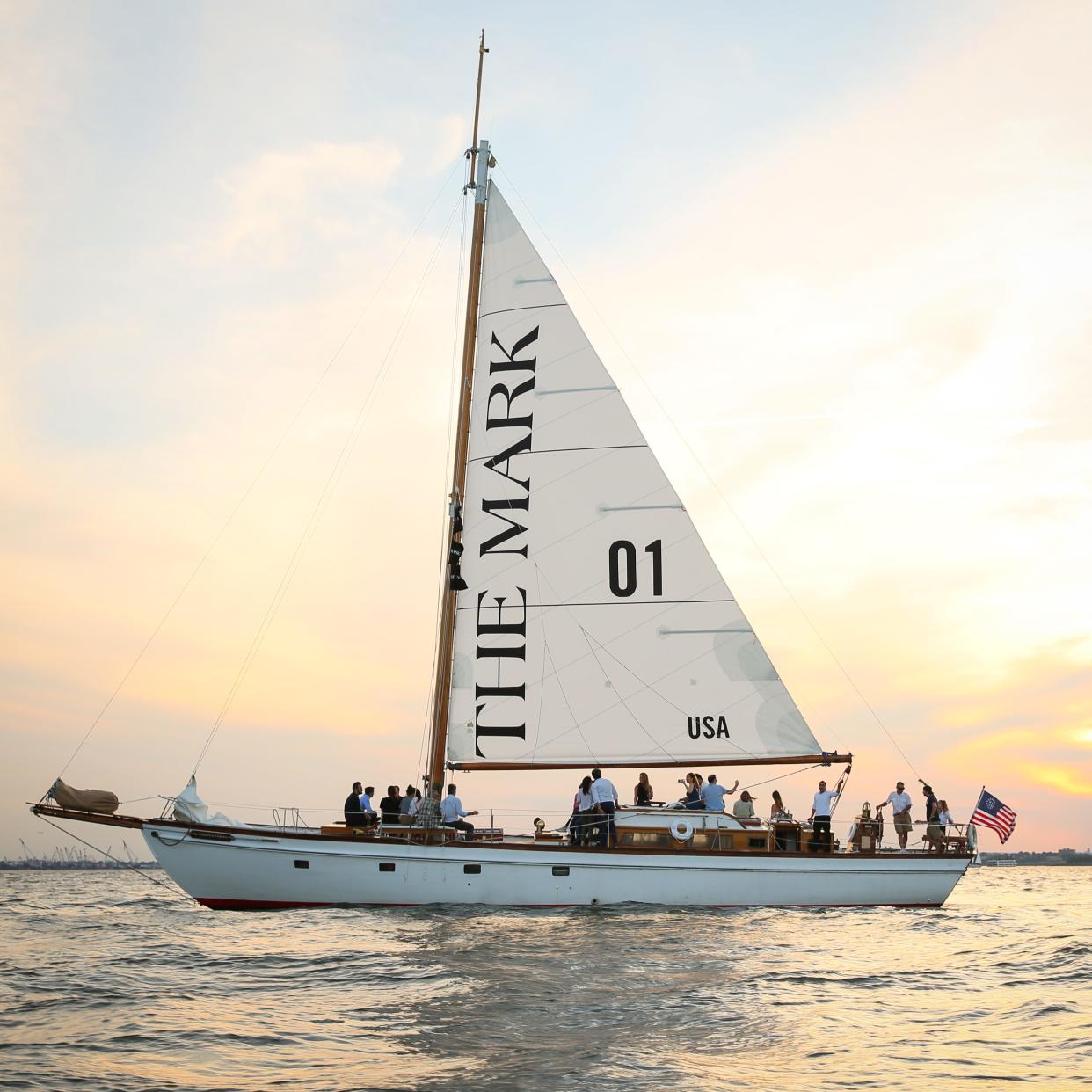 The Mark Hotel's sailboat will soon be setting sail for the season from Tribeca's North Cove Marina - Angela Pham