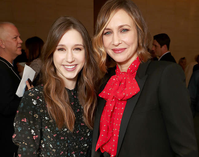 Taissa and Vera Farmiga are sister goals at the Hollywood Reporter Women in Entertainment Breakfast