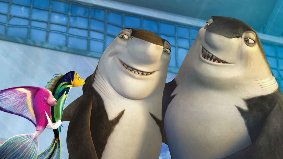 Shark Tale deserves a second look amid the canon of shark movies. Seriously. (DreamWorks)