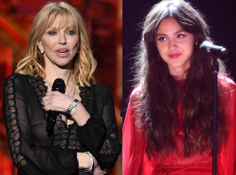 <p>Courtney Love vs. Olivia Rodrigo</p>