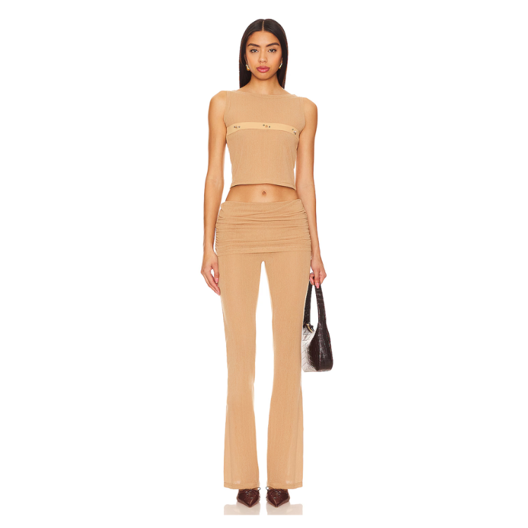 <p><a href="https://go.redirectingat.com?id=74968X1596630&url=https%3A%2F%2Fwww.revolve.com%2Fzemeta-carrie-mesh-skirt-pants-in-tan%2Fdp%2FZEMR-WP3%2F&sref=https%3A%2F%2Fwww.biography.com%2Fbio-buys%2Fa60721389%2Fhow-to-recreate-met-gala-after-party-looks-2024%2F" rel="nofollow noopener" target="_blank" data-ylk="slk:Shop Now;elm:context_link;itc:0;sec:content-canvas" class="link ">Shop Now</a></p><p>Carrie Mesh Skirt Pants</p><p>Revolve</p><p>$138.00</p>