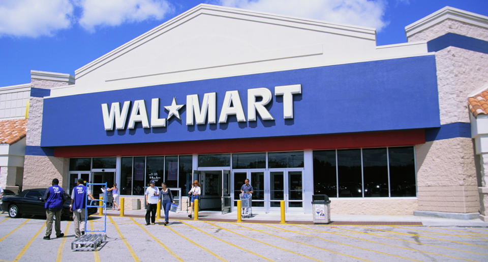 Walmart refused to say just how much the generous shopper paid off. Image: Getty