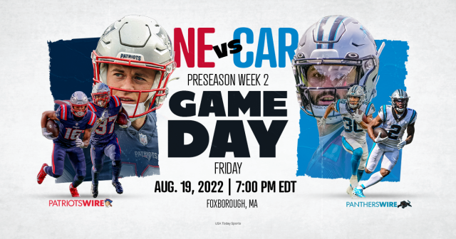 patriots panthers preseason