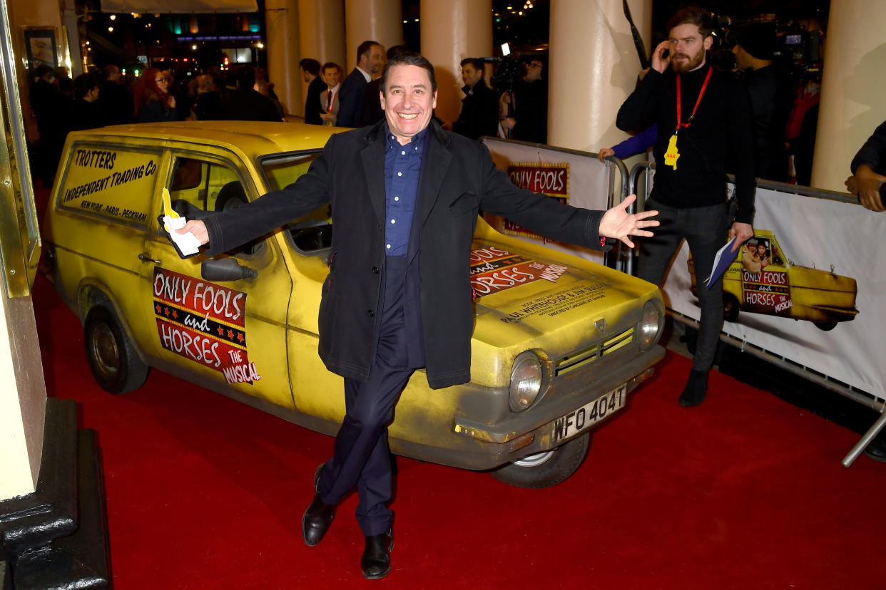 LONDON, ENGLAND - FEBRUARY 19: Jools Holland attends the opening night of Only Fools and Horses The Musical at Theatre Royal Haymarket on February 19, 2019 in London, England. (Photo by Dave J Hogan/Dave J Hogan/Getty Images for Neil Reading PR )