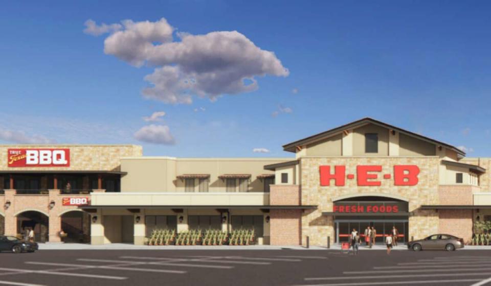 H-E-B is continuing its Central Texas expansion with the groundbreaking of its new 121,000-square-foot store in Georgetown. The new location, which will replace its store at 1100 South Interstate 35 is scheduled to open in spring 2023. (Provided by H-E-B)