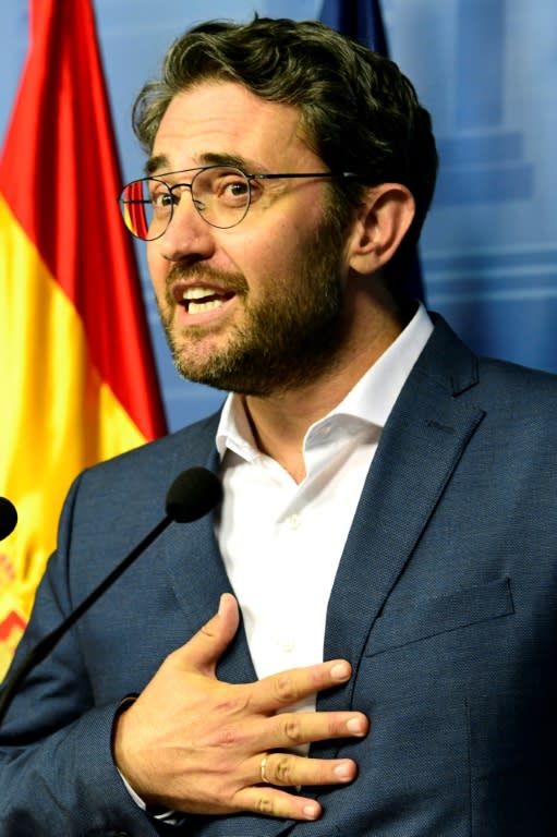 Spanish minister of culture and sports Maxim Huerta resigned after it emerged he had been fined for tax fraud last year