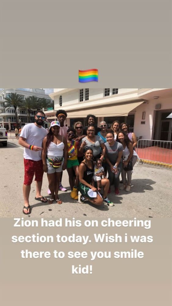 Dwyane Wade's Instagram Story