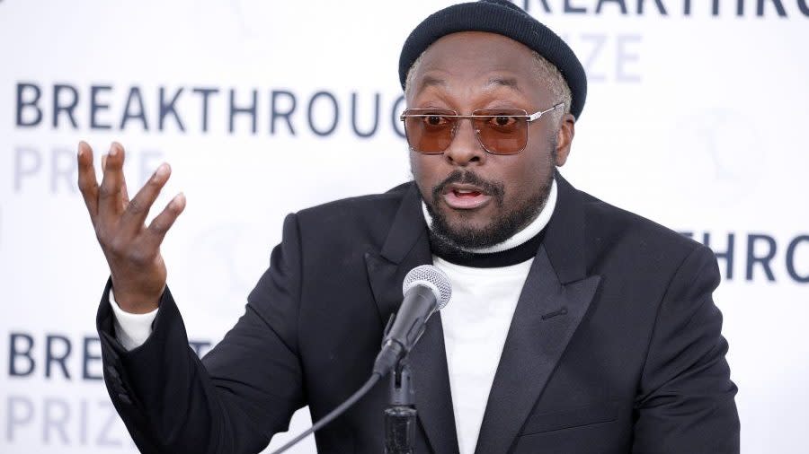 Will.i.am took to Twitter and Instagram on Monday to tease a new collaboration with Britney Spears. (Photo by Kimberly White/Getty Images for Breakthrough Prize)