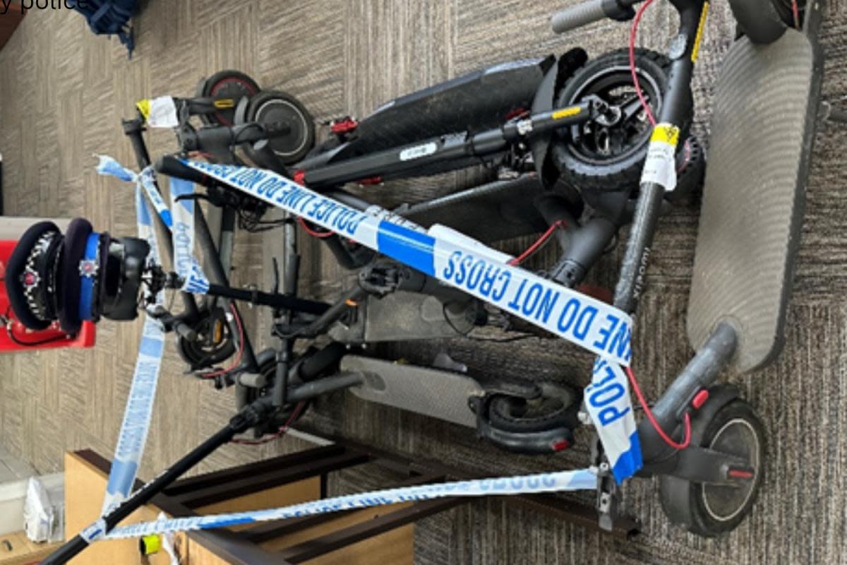 10 escooters ridden in Dartford town centre confiscated by police