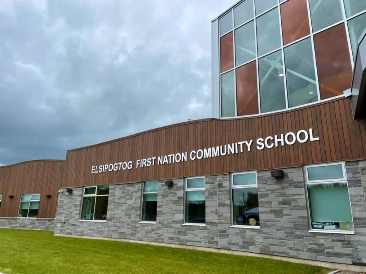 Elsipogtog First Nation Community School had its grand opening on National Indigenous Peoples Day on June 21, 2022. (Alexandre Silberman/CBC - image credit)