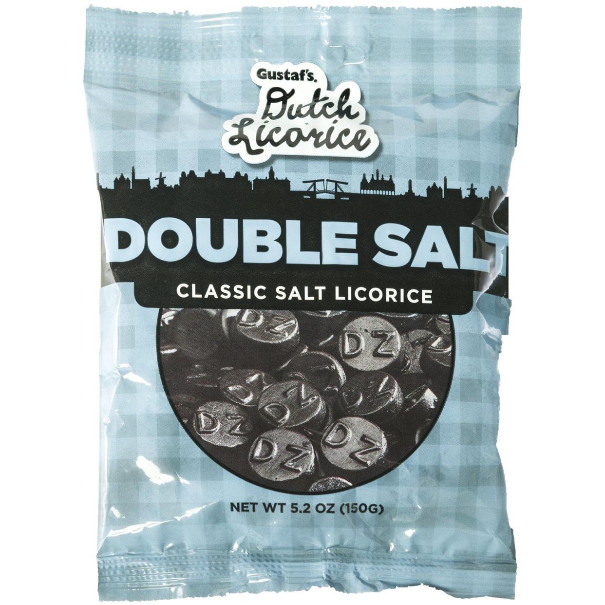 Gustaf's Traditional Dutch Double Salt Licorice