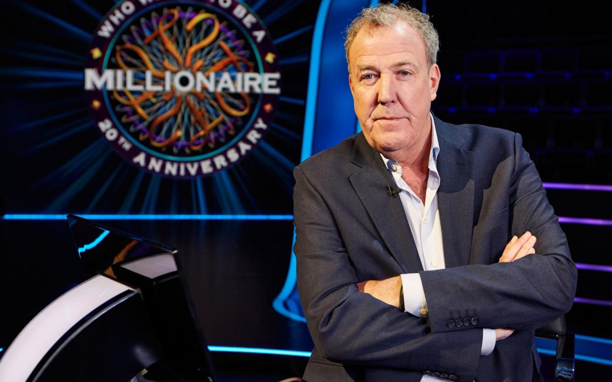 Jeremy Clarkson hosting Who Wants to be a Millionaire? - Television Stills