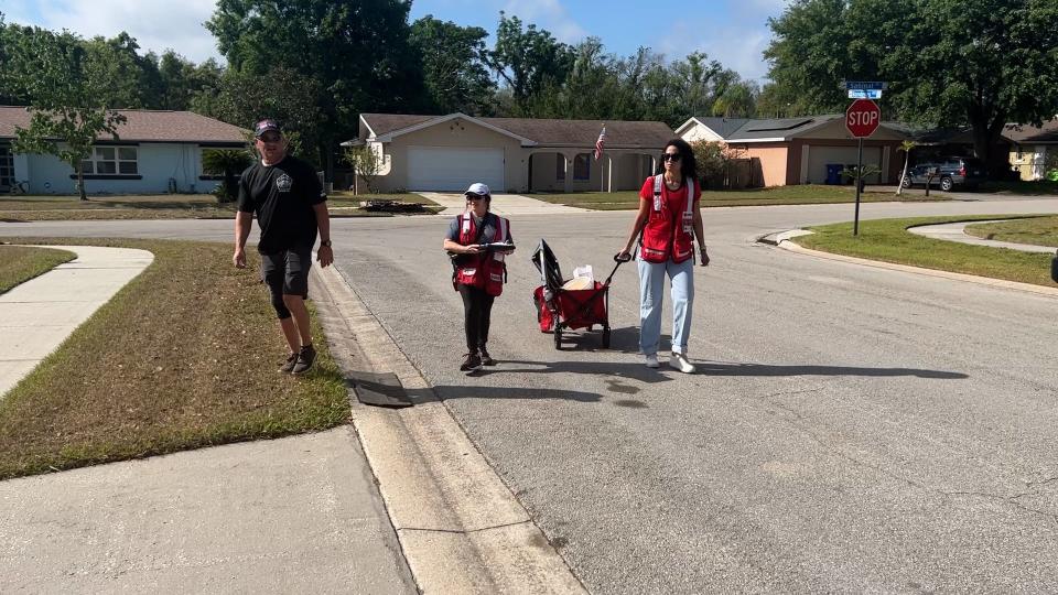 The Red Cross and the Ocoee Fire Department installed free smoke alarms and educated people about fire safety.