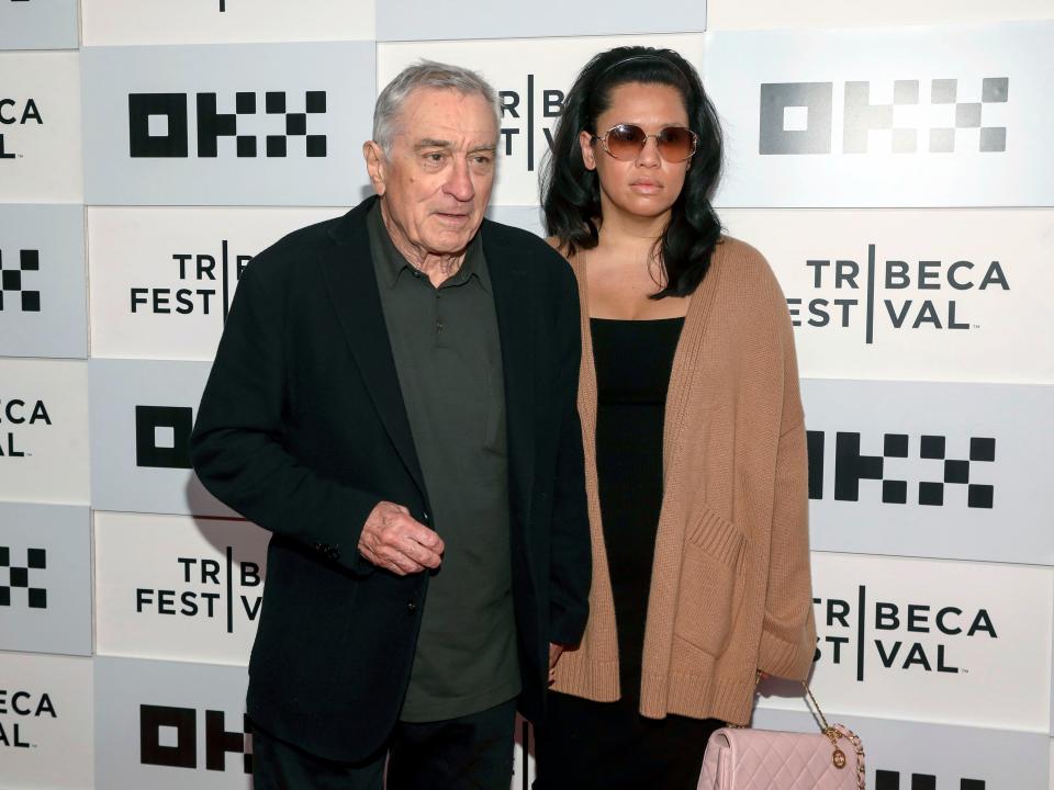 Robert De Niro and girlfriend Tiffany Chen welcomed his seventh child, daughter Gia Virginia Chen-De Niro, on April 6.