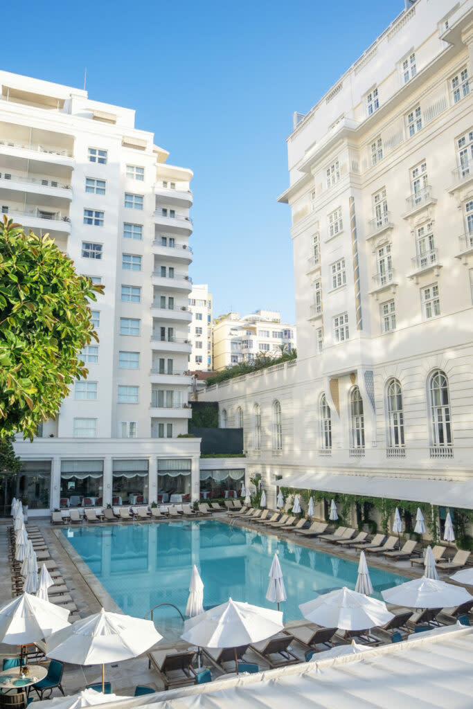 The Belmond Copacabana Palace’s pool (Image: Markus Bidaux)