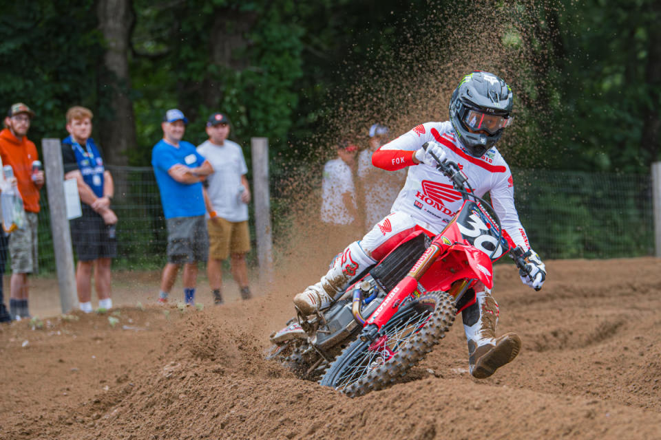 "I<em>f it weren't for that first-moto first-turn crash, he could've been a threat for the overall win." - Lars Lindstrom, team manager at Team Honda HRC.</em><p>Photo Courtesy of Ayala Media / Josh Davey</p>