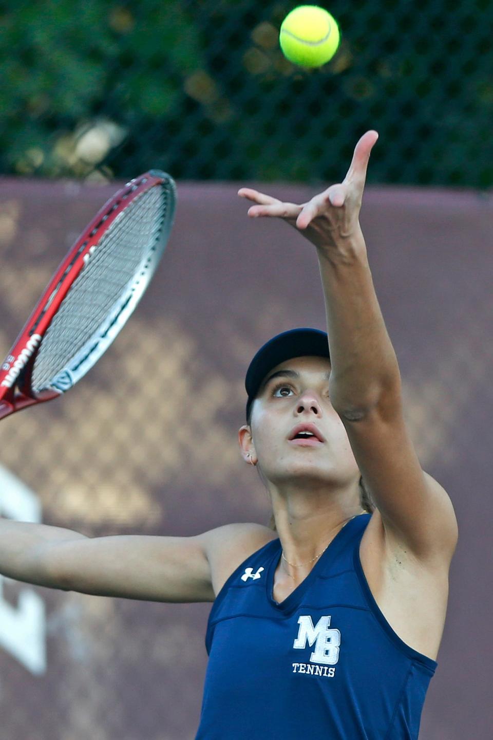 Phoebe Kinnell, Moses Brown girls tennis