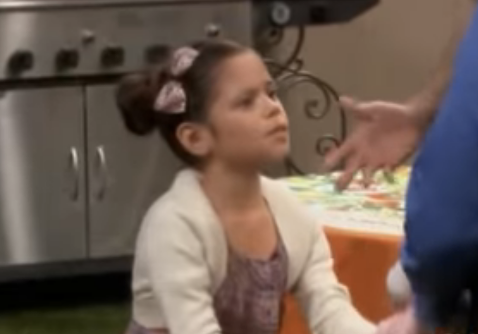 Jenna Ortega acting when she was a young child