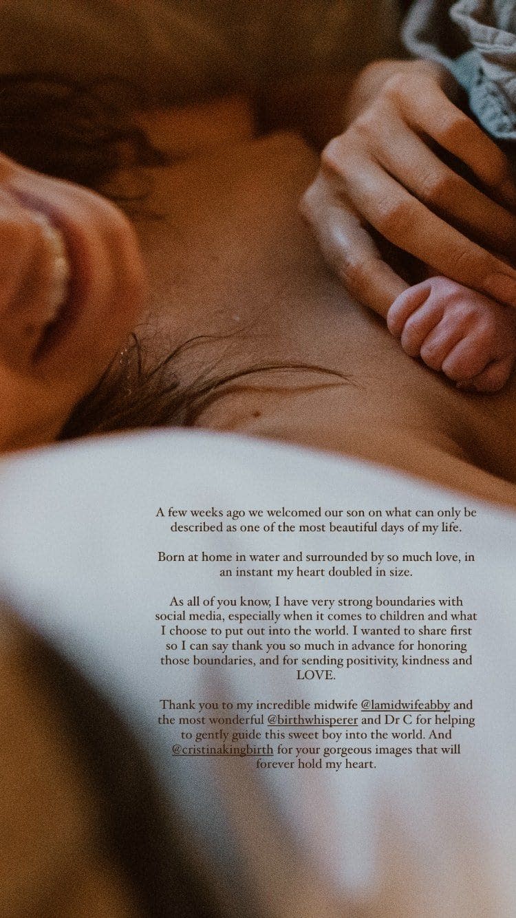 Nikki Reed shares first photo of newborn son with Ian Somerhalder