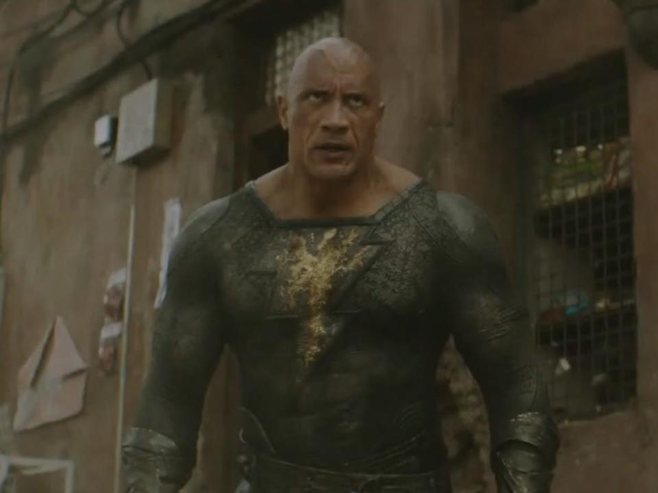 Dwayne Johnson in "Black Adam"