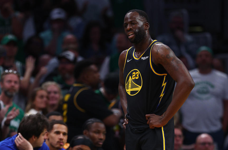 勇士 Draymond Green。 (Photo by Elsa/Getty Images)