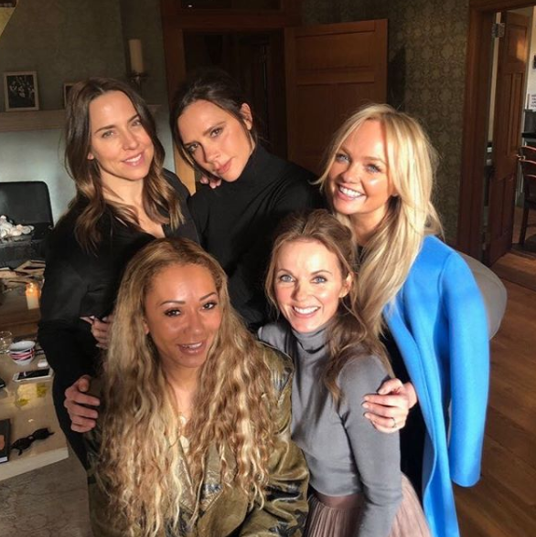 Reports claim the couple have lined up the Spice Girls as their wedding singers. Photo: Instagram/victoriabeckham