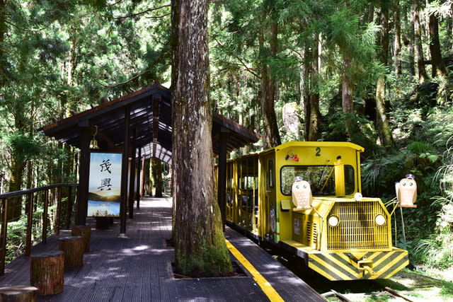 太平山蹦蹦車。(林務局提供)