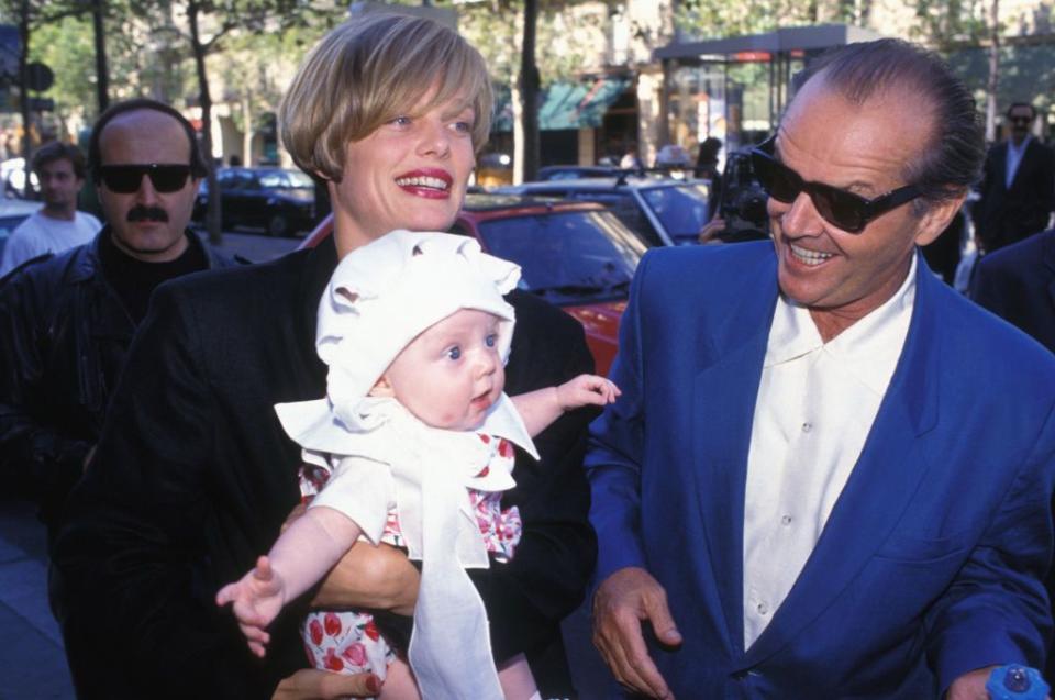 jack nicholson et rebecca broussard à paris en 1994