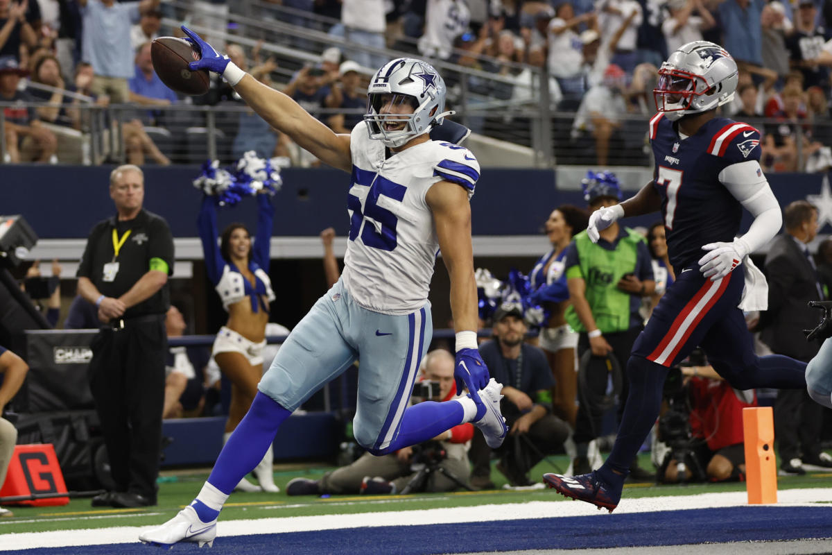 Cowboys score twice on defense in 38-3 blowout of Patriots, who bench Mac  Jones