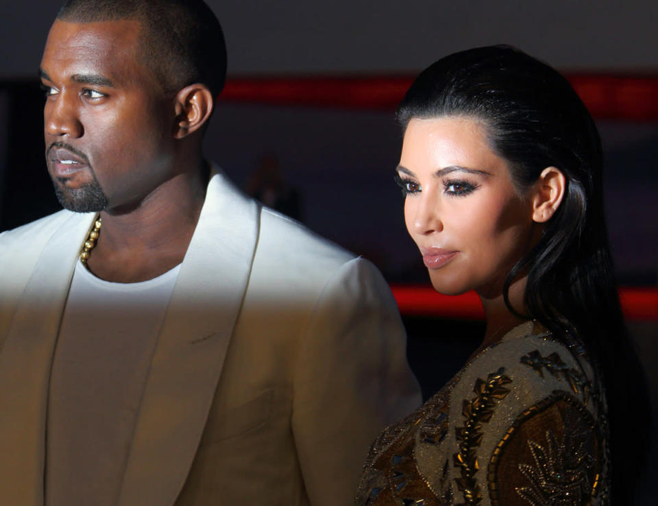 Kim Kardashian: An ongoing divorce dispute, a romance with rapper Kanye West, and the renewal of her reality show all helped propel Kim Kardashian into the ranks of the most-searched person on Yahoo!. (Mike Marsland/WireImage)