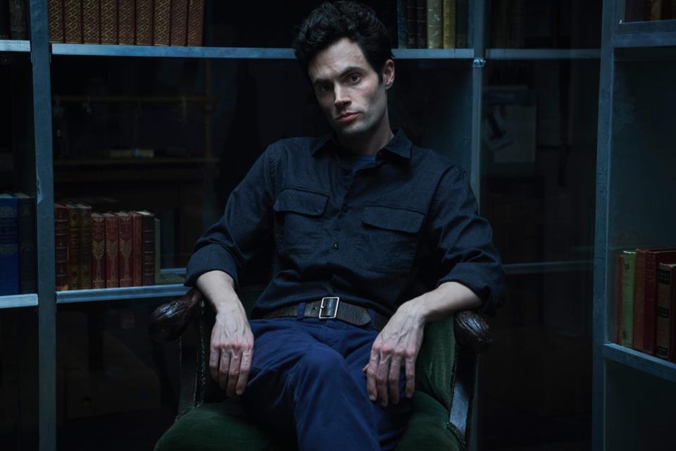 Creepy lead: Penn Badgley as Joe Goldberg (Netflix)