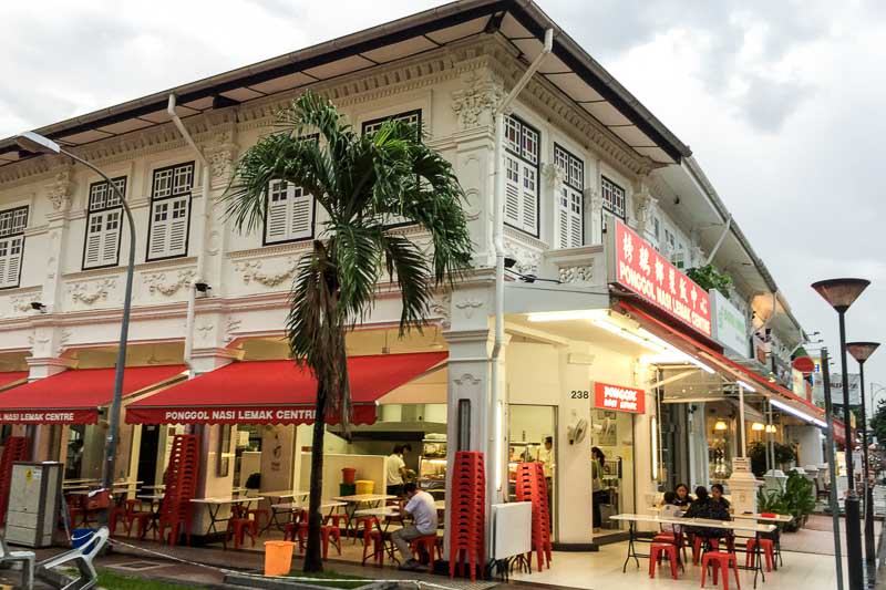 ponggol nasi lemak katong east coast