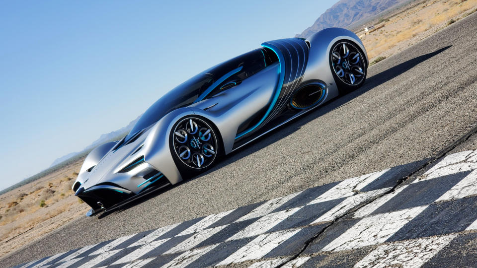 Hyperion XP-1 hydrogen-electric supercar