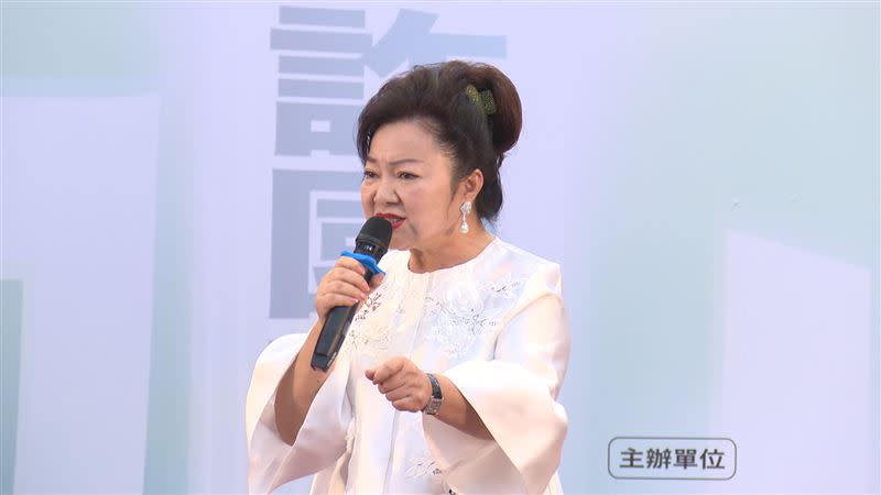 白冰冰不捨李玟辭世。（圖／記者林宥村攝影）