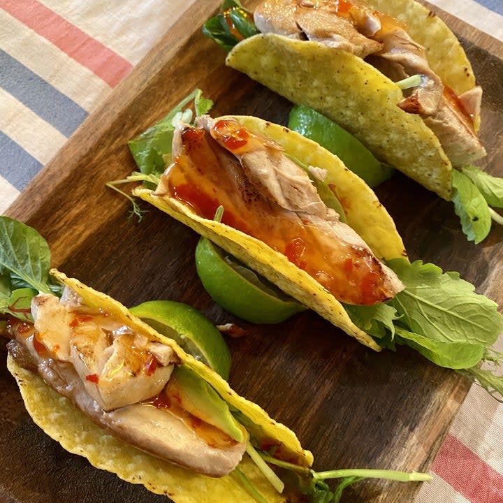 the fish tacos