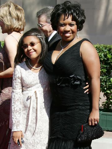 <p>Frazer Harrison/Getty</p> Chandra Wilson and daughter Sarina arrive at the Creative Arts Awards on August 19, 2006 in Los Angeles, California.