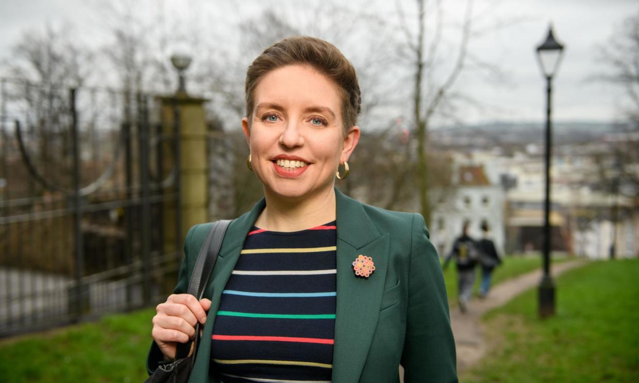 <span>Carla Denyer, co-leader of the Green party, in Bristol.</span><span>Photograph: Adrian Sherratt/The Guardian</span>